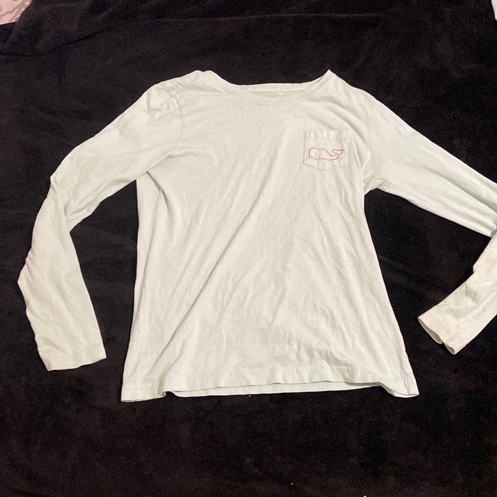Vineyard Vines Xs light green shirt